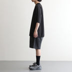 Denim Tuck Field Shorts #Gray [N26SD075]