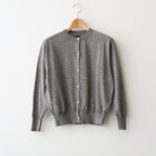 CHOMA CREW NECK CARDIGAN #GREIGE [BN-26SL-040]