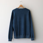 CREW NECK #FADED BLUE [M24C13CS02C]