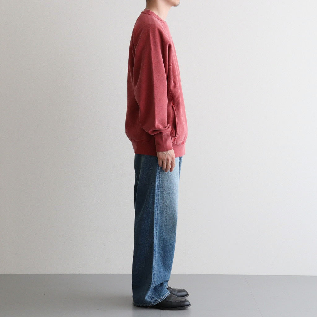 FADE COLOR JUMBERCA URAKE CREW NECK #FADE RED [BN-25FM-033]