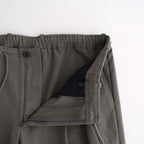 DOUBLE PLEATED EASY TROUSERS #GRAY [A26A93PT02C]