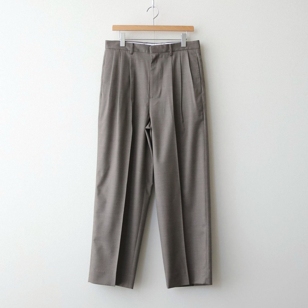 SUPER120'S CHAMBRAY WOOL 3TACK TR #050 MOCA [17061 40031]