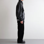 HIGH NECK BLOUSON #BLACK [SH-68-C-SHEEP-4]