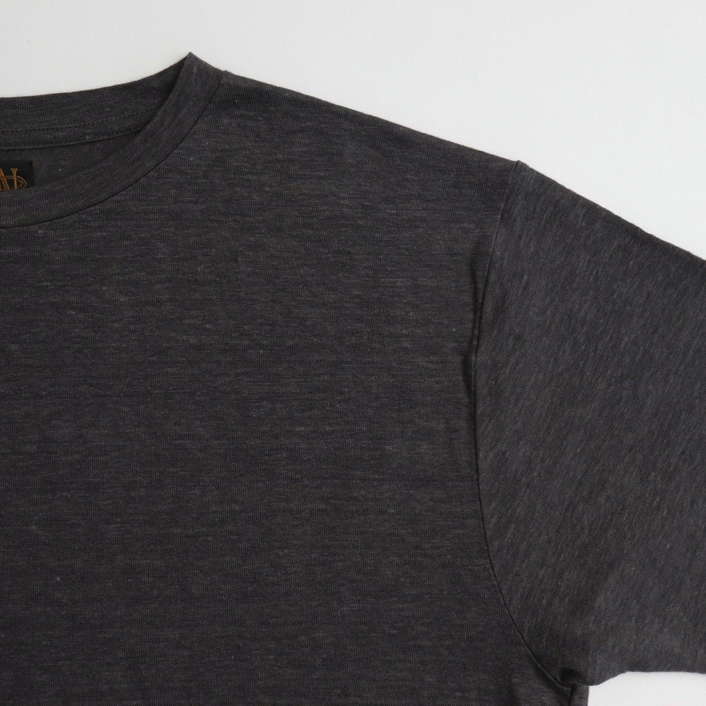 NORMANDY LINEN T-SHIRT #GRAY [BN-25SM-066]
