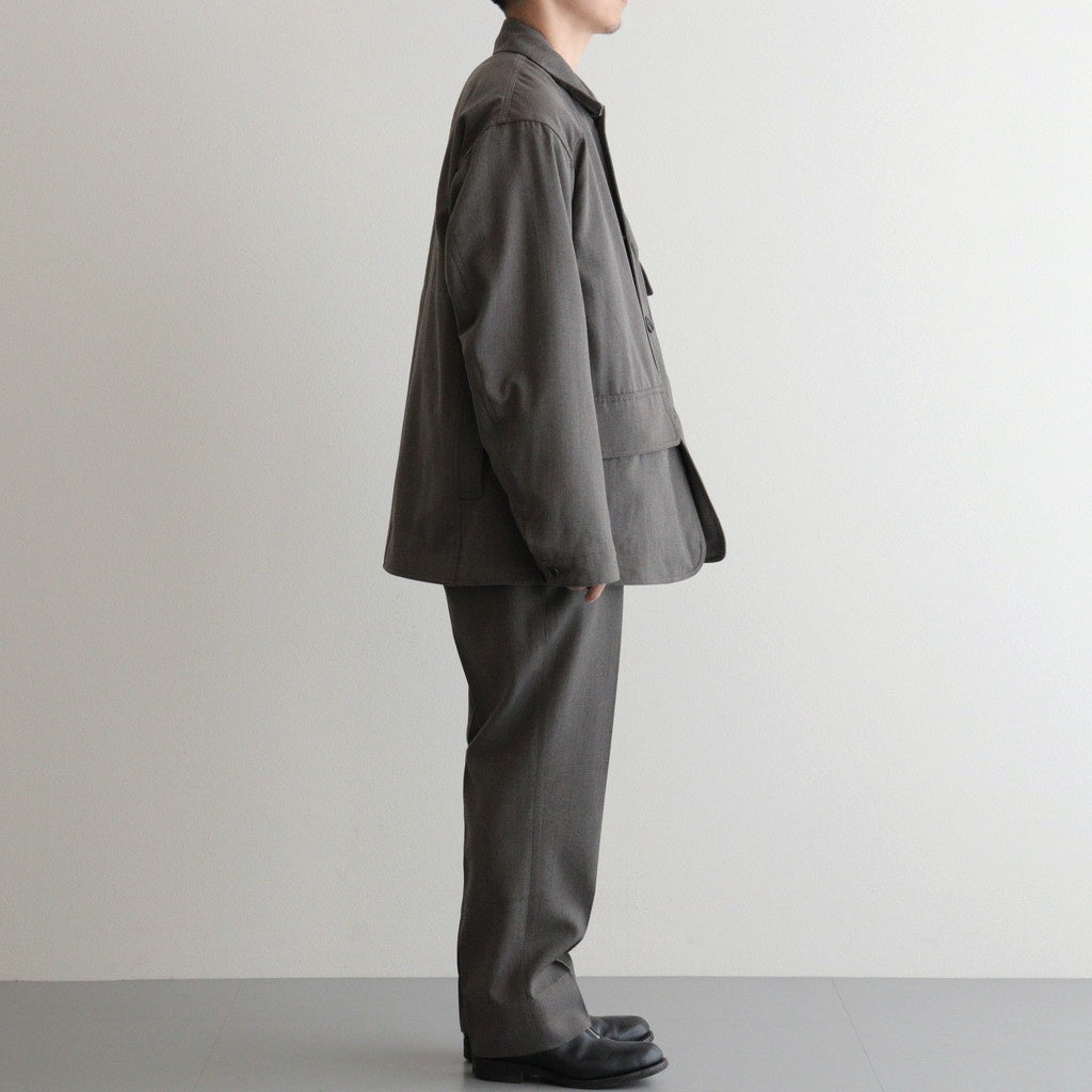 W/CA HUNTING JACKET #B.GRAY [PMAU-OT08]