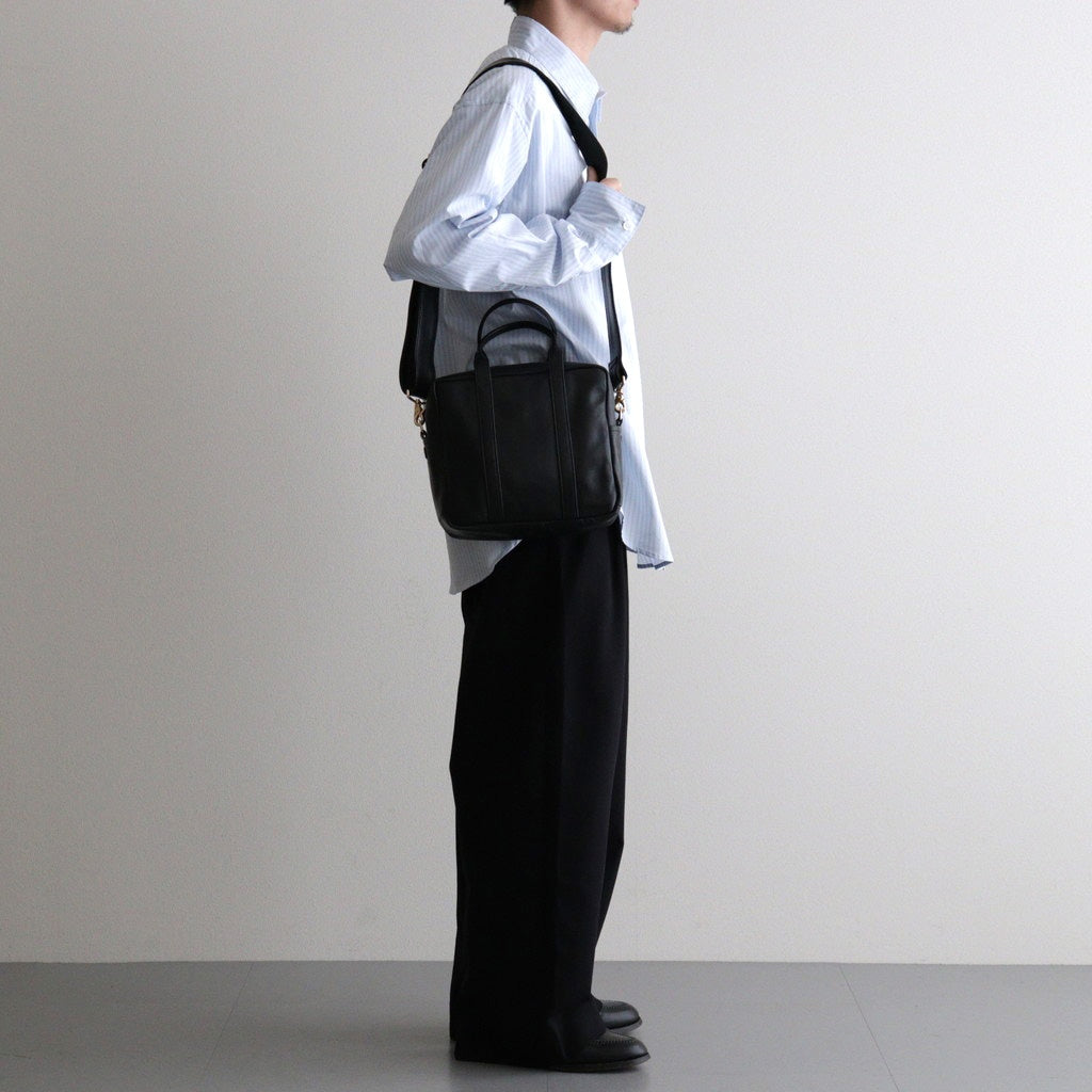 FLIGHT BAG S #BLACK [BG-50-C-COW-5]