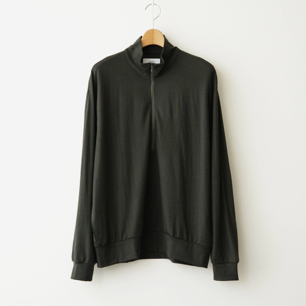 HALF-ZIP STAND #DARK OLIVE [M26C15CS02C]