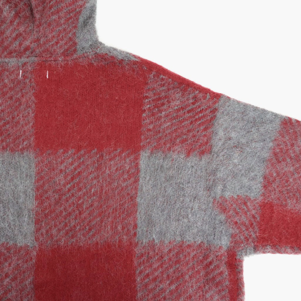 OOAL Mohair Hooded Jacket #Red [S26FA031]