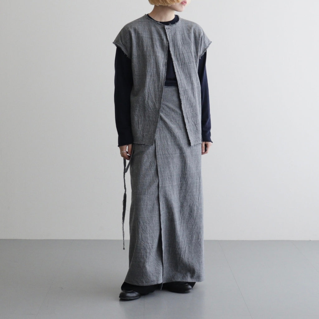 Mix Heather Cotton Double-Sided P/O #HeatherCharcoal [BHSW26S2HEG]