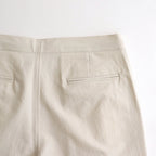 ALPHADRY Double Pleats Shorts #Dry Sand [S25SD052]