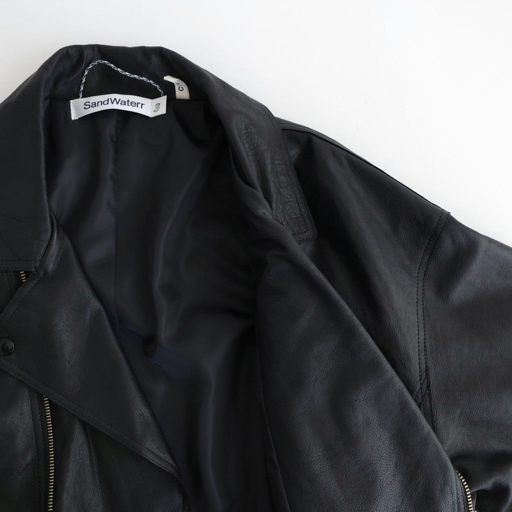 BAGGY RIDER JACKET #BLACK [SH-02-SW-COW-4] - Diffusion 三重県