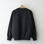 JUMBERCA URAKE FADE COLOR CREW NECK #FADE BLACK [BN-26SM-011]