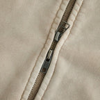 Garment Dyed Field Zip Up Hoodie #Beige [N26FH057]