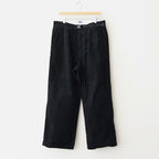 Corduroy Wide Straight Field Pants #Black [N25FC099]