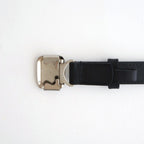 SLIDE BUCKLE BELT #BLACK [AC-16-C-GUIDI-5]