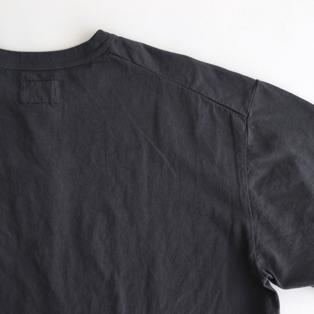 7oz Pocket Tee #Asphalt Gray X Off White [N25SI102]