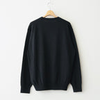 REVIVAL SILK CREW NECK #BLACK [BN-26SM-041]