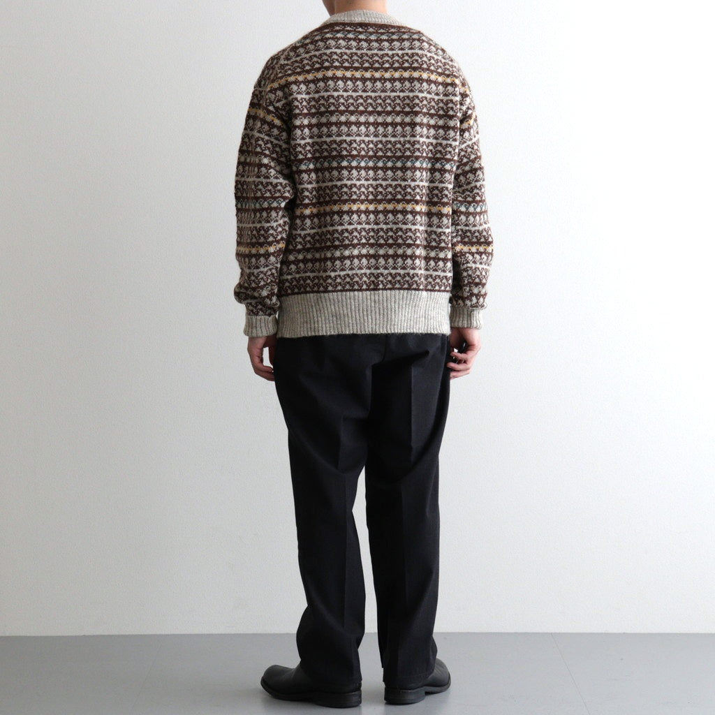 C/W AVIATOR SLACKS #CHARCOAL [PMAU-PT01]