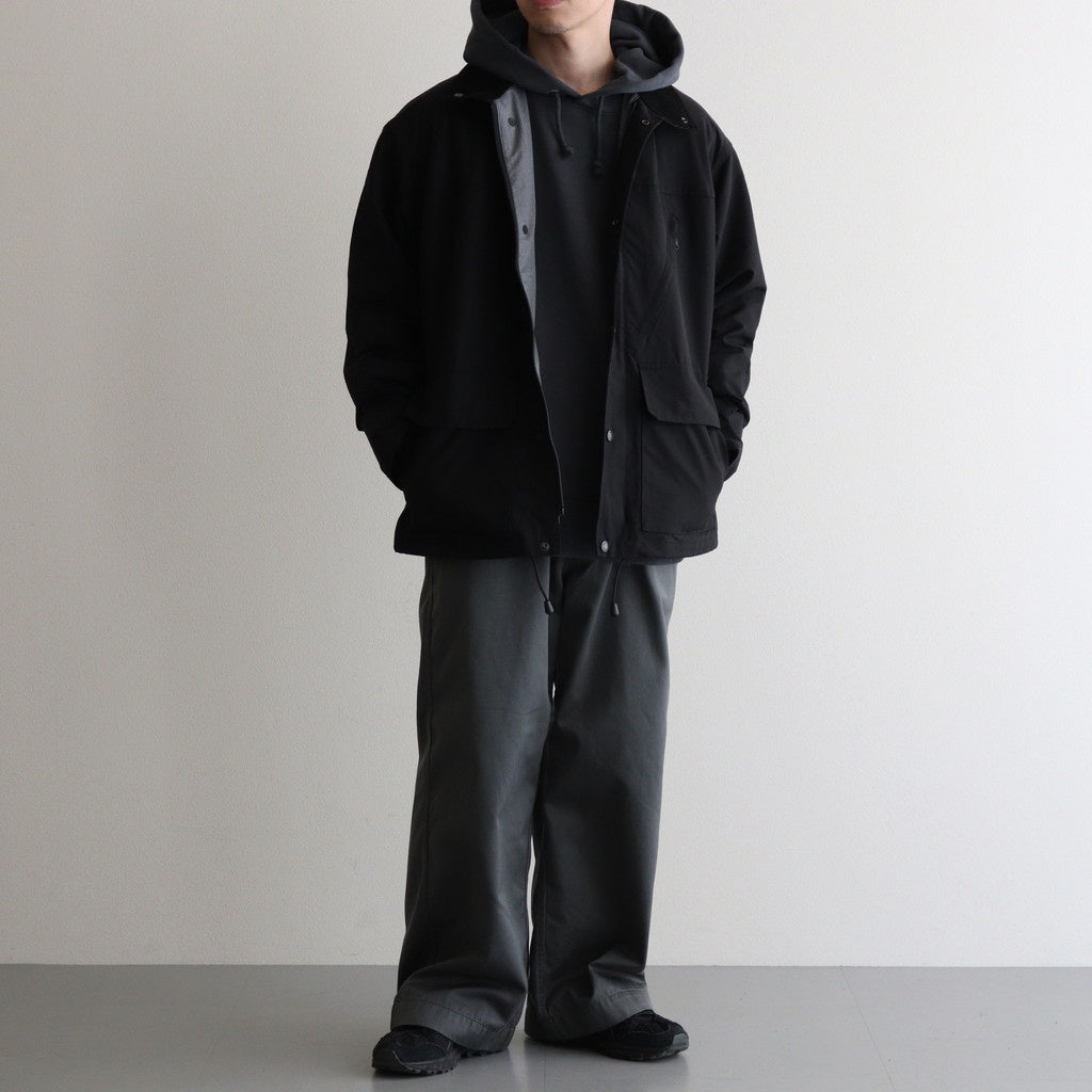 雙峰野戰夾克 #黑色 [N25FA082]