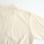 Co/Silk Nep Skipper Cropped Sleeve #Ivory [BHS26S029]