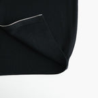 HARD TWIST WOOLRIB DRIVERS KNIT #BLACK [BN-26FM-033]