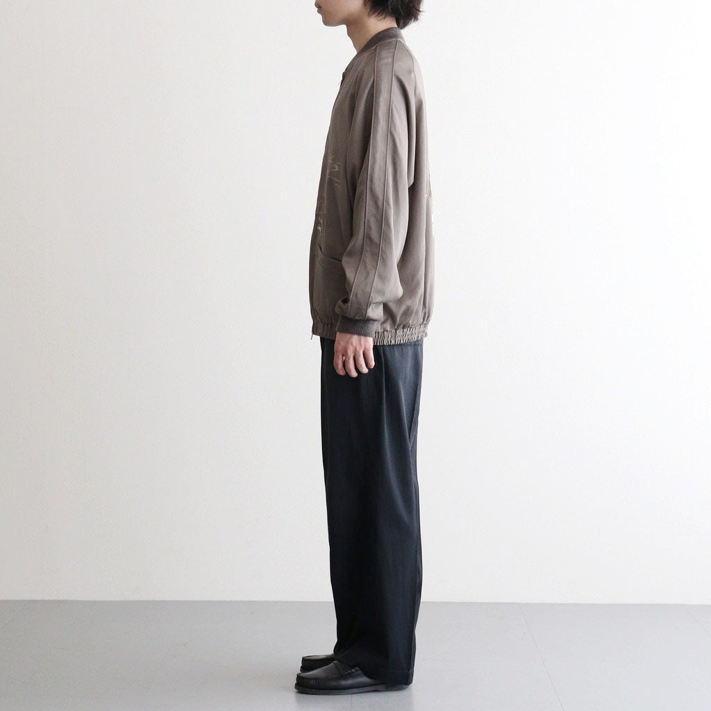 STUNNING RAYON SOUVENIR JACKET #MOREL [261OJ-JK25]