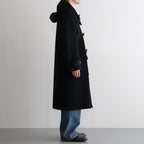 Wool Felton Duffle Coat #DarkNavy×Black-toggle [bROOTS25F2]