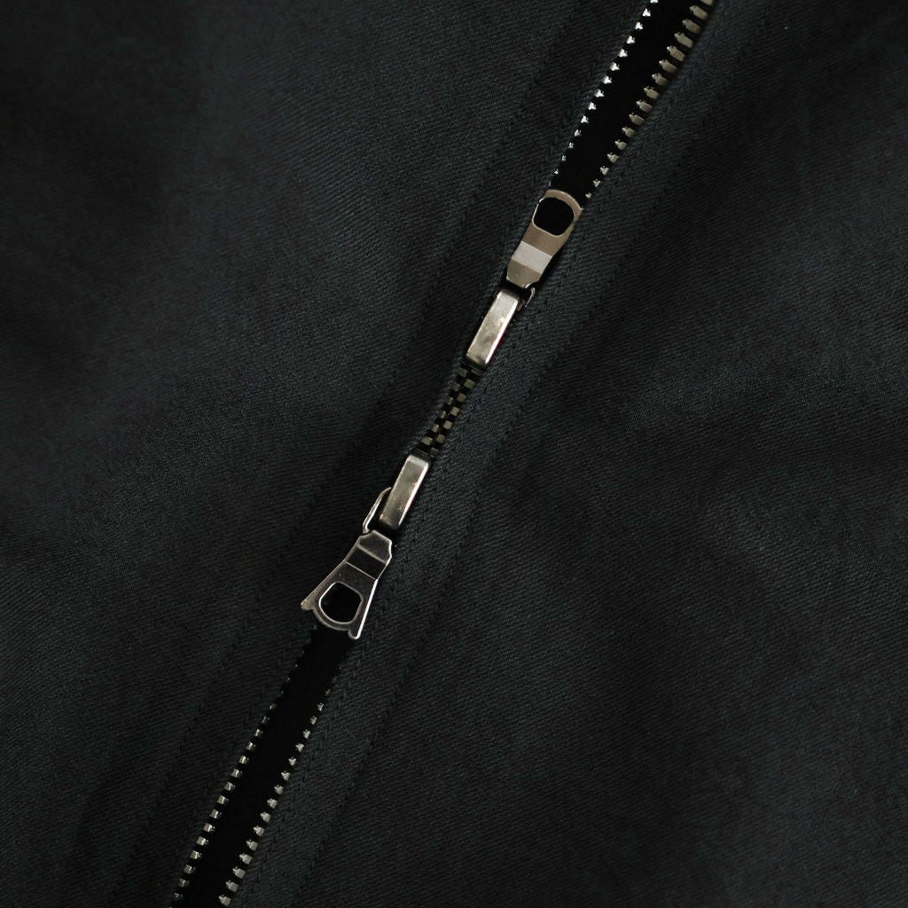 Washed Wool Silk Sports Jacket #Black [BHS26F020]