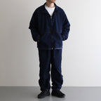 Indigo Field Track Jacket #Indigo [N25SA022]
