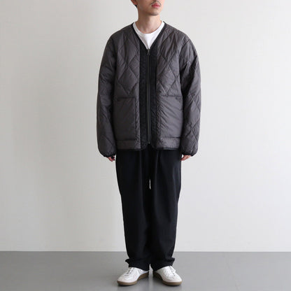 PLAS Field Down Cardigan #Asphalt Gray [N24FA027]