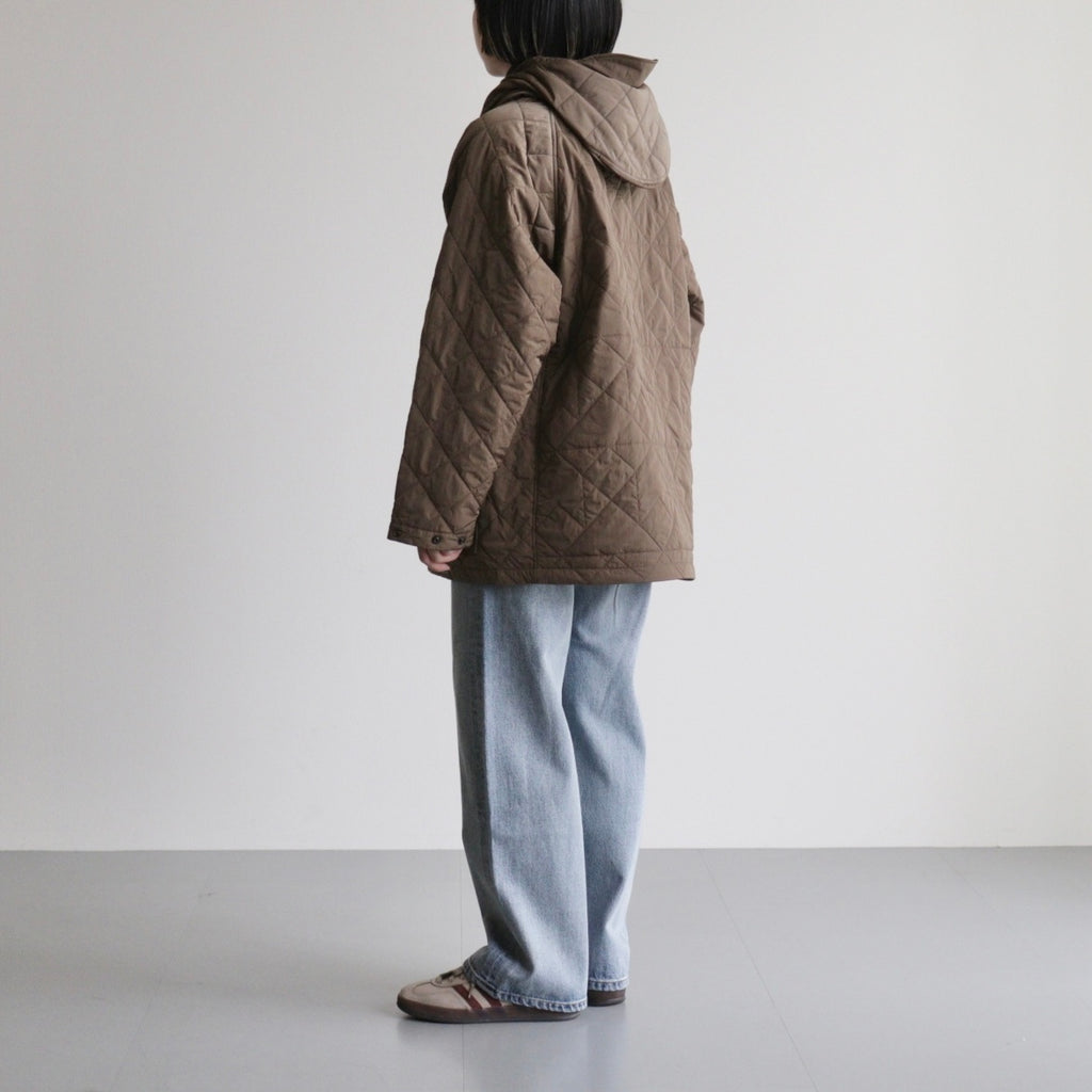 Quilting Field Mountain Parka #Brown [N25FA087]