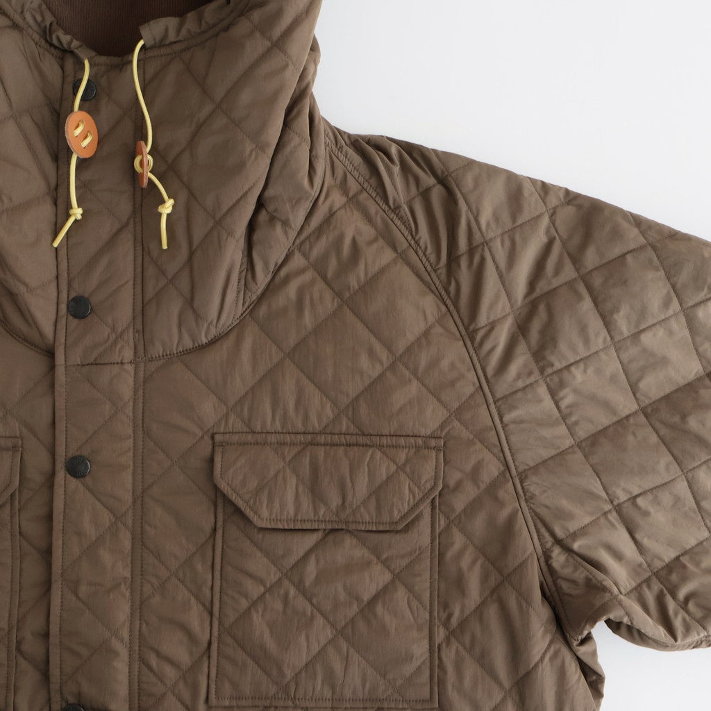 Quilting Field Mountain Parka #Brown [N25FA087]