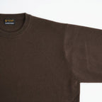 SUNSHINE CASHMERE CREW NECK #BROWN [BN-26FM-057]