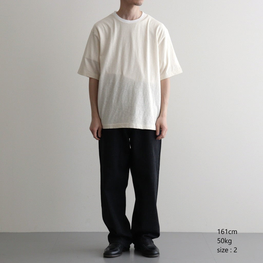 Ni Organic Cotton Denim 5Poket #Black [NEP-SS2607]