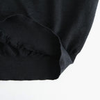 CHOMA CREW NECK #BLACK [BN-26SL-039]