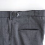 DOUBLE PLEATED BUGGY TROUSERS #GRAY [M26C06PT01C]