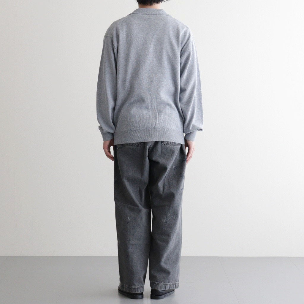 HAND PAINT DENIM M45 PT #010 BLACK [17061 40027]