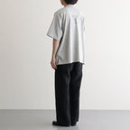 ALE-Y 88/12 Print Tee WIDE #HeatherGrey×Fade/Grey-PT [bROOTS25S36S26A]