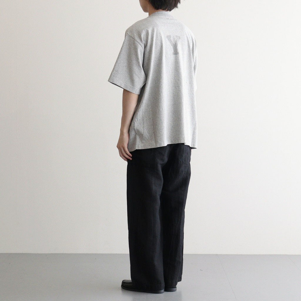 ALE-Y 88/12 Print Tee WIDE #HeatherGrey×Fade/Grey-PT [bROOTS25S36S26A]