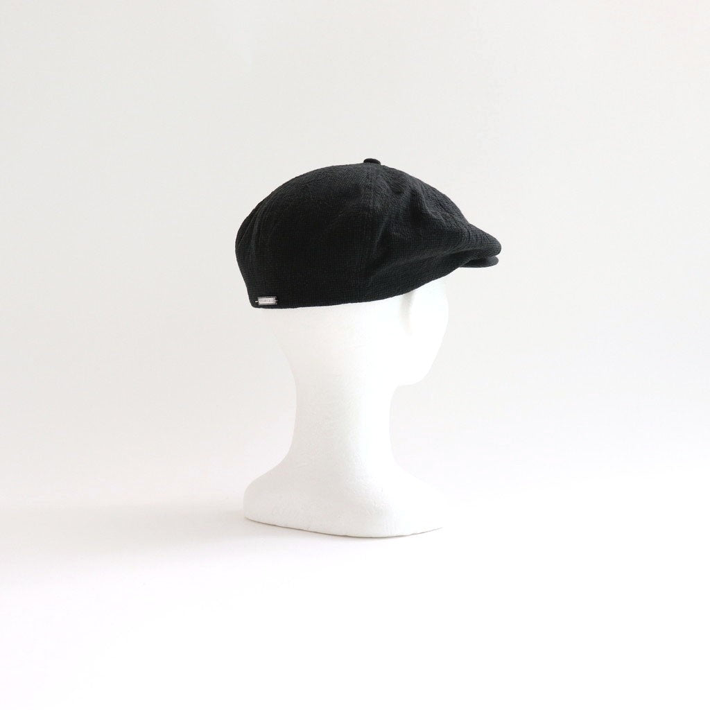 LINEN HOUNDSTOOTH CASQUETTE-OLDBOY #GREEN [Y01002]