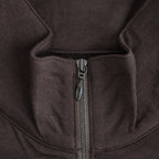 HALF-ZIP STAND #DARK BROWN [M26C15CS02C]