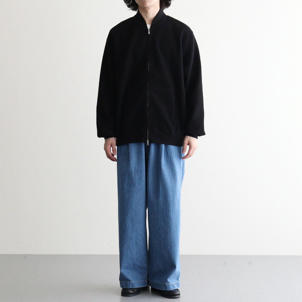 Rough&Smooth Thermal Blouson #Black [bROOTS26F14]