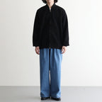 Rough&Smooth Thermal Blouson #Black [bROOTS26F14]