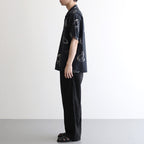 ORIGINAL PRINTED OPEN COLLAR SHIRTS (Animal Drawing) Short-sleeve #ONYX [251OJ-SH22]