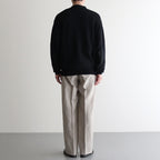 W/Li 2tuck Wide Tapered Trousers #BEIGE [NEP-SS2503M]