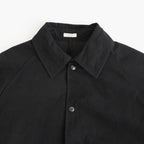 WAXED CLOTH FIELD COACH JACKET #INK BLACK [PMAW-OT04]