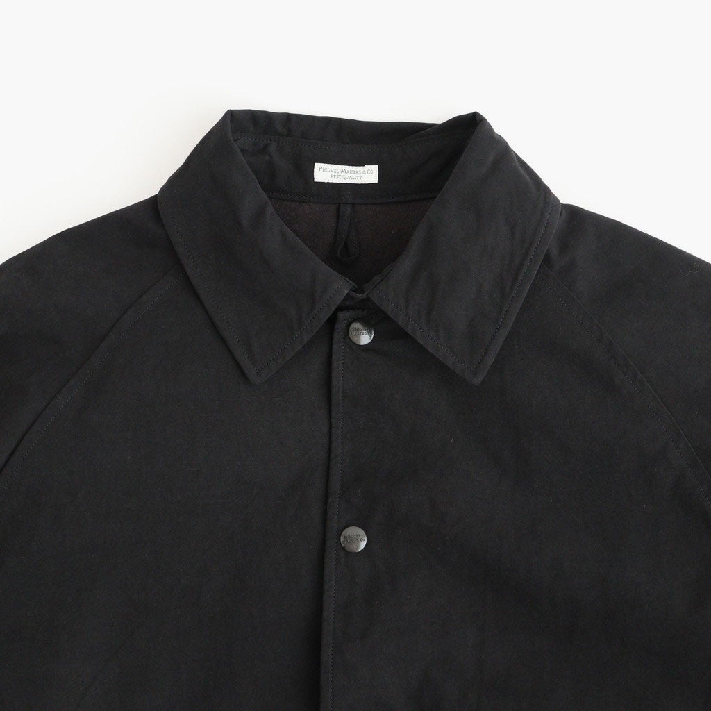 WAXED CLOTH FIELD COACH JACKET #INK BLACK [PMAW-OT04]