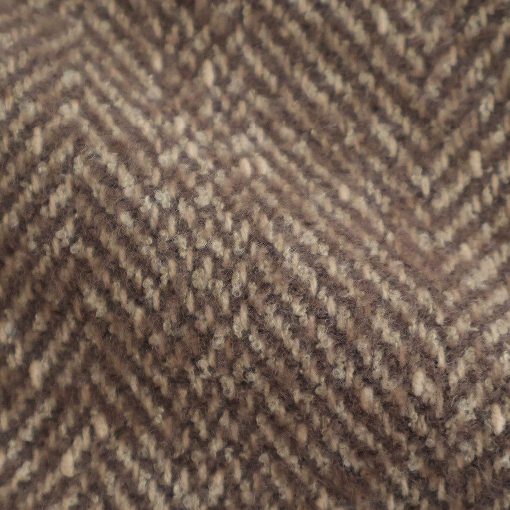 ROUND-COLLAR MOTORING JACKET #WHEAT [252OJ-JK04]