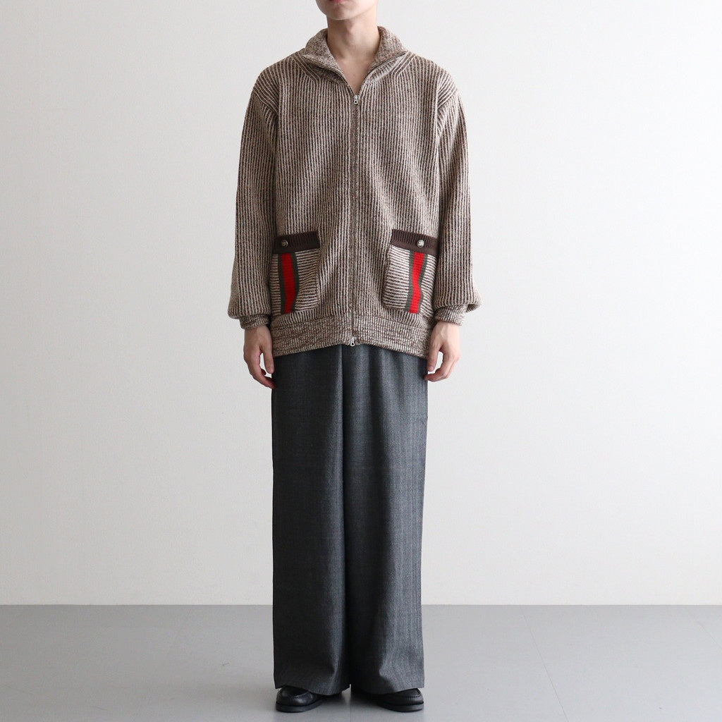 DRIVERS YARDIE KNIT #BROWN [DNA25K02]