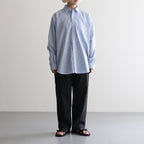 Summer Cotton Dungaree Standard Shirt #Lt Blue [NEP-SS2617]